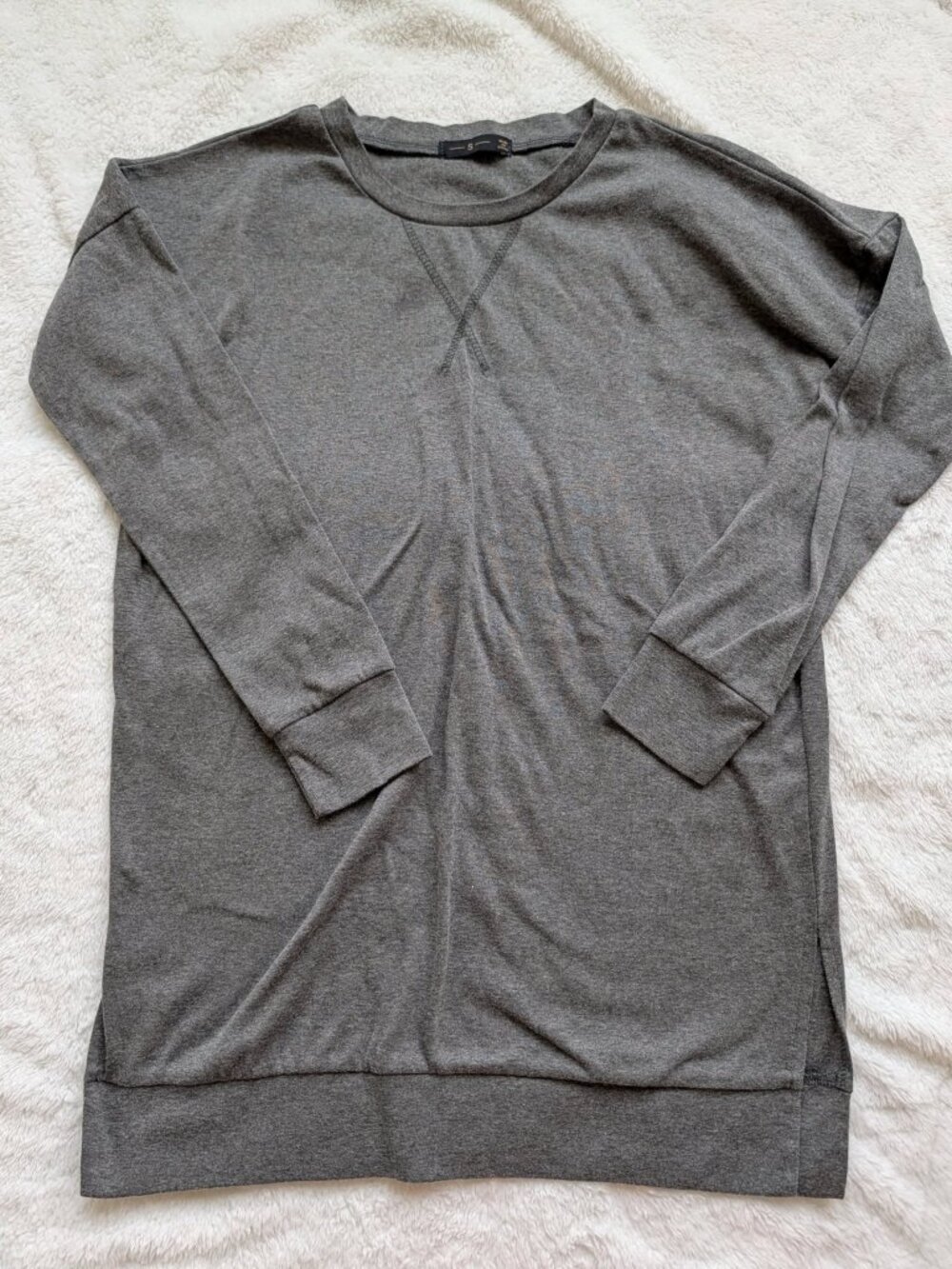 Amazon Brand Gray Long Sleeve Women's Top Size S